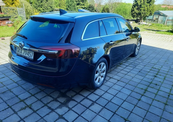 Opel Insignia cena 40500 przebieg: 231000, rok produkcji 2015 z Gdańsk małe 326